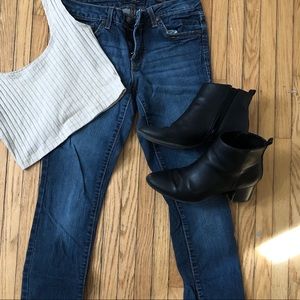 (2 for 15$) Black above ankle booties